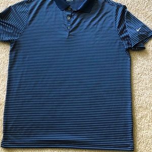 Nike dri fit mens golf shirt